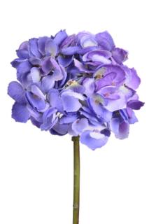 Květina Hortenzie umělá fialová