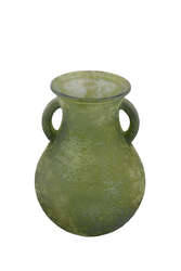 Skleněná váza CANTARO 0,75l zelená