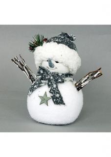 Sněhulák vánoční z polystyrenu B