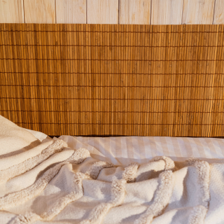 Bambusová rohož za postel hnědá, 2. jakost Šířka rohože: 80 cm, Délka rohože: 300 cm