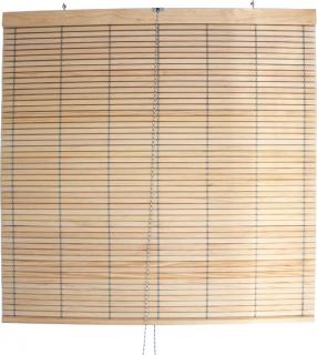 Dřevěná roleta na pergolu – přírodní Šířka rolety: 100 cm, Rozvin rolety: 200 cm