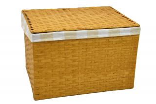 Úložný box s víkem pískový Rozměry (cm): 32x21, v. 24