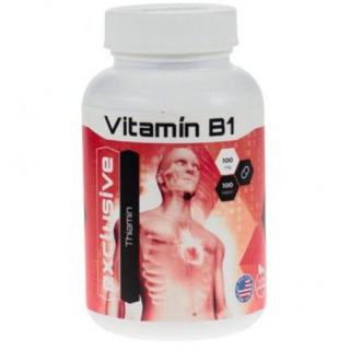 Vitamín B1 Thiamin 100 mg, 100 kapslí