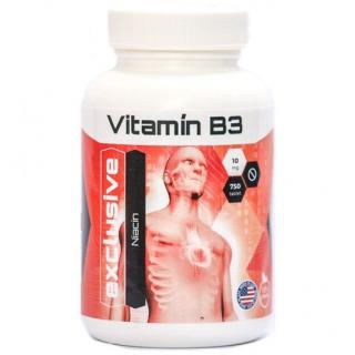 Vitamín B3 Niacin 10 mg, 750 tablet