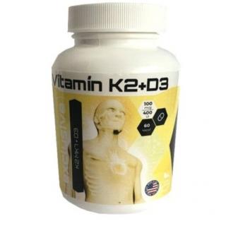 Vitamín K2 & D3 100 mcg, 60 kapslí