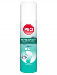 ASTRID PEO Antiperspirant spray na nohy 150ml - zamezuje pocení a vzniku zápachu