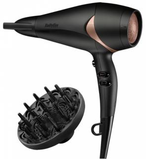 BABYLISS D566E Bronze Shimmer - profesionální fén na vlasy s ionizátorem a difuzérem