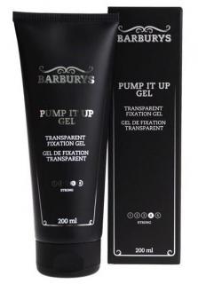 BARBURYS Pump It Up Gel 200ml - velmi silný fixační gel na vlasy