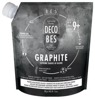 BES Decobes Graphite 9+ Gentle 500g - melír pro intenzivní popelavě studenou blond