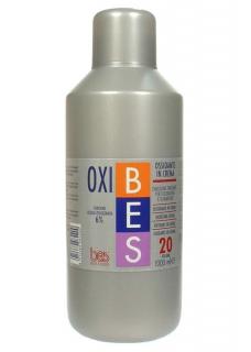 BES Oxibes 6% Ossidante In Crema - krémový peroxid pro barvy Bes HiFi - 6% (20vol)