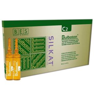 BES Silkat Bulboton Lozione C2 aktivní tonikum - prevence proti padání vlasů 12x10ml