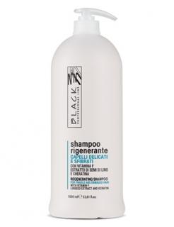 BLACK Intensive Repair Shampoo 1000ml - regenerační šampon pro jemné s suché vlasy