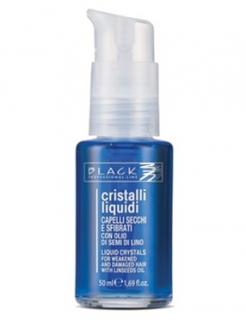 BLACK Professional Cristalli Liquidi BLU 50ml - Tekuté krystaly pro silně poškozené vlasy