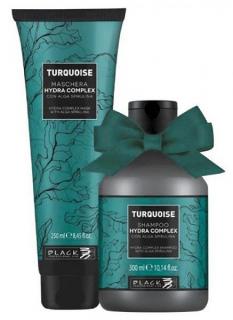 BLACK Turquoise Gift Shampoo 300ml + Turquoise Maschera 250ml - dárkový balíček