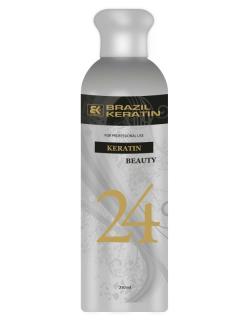 BRAZIL KERATIN Beauty Keratin 24 150ml - Brazilský keratin pro obnovení poškozených vlasů