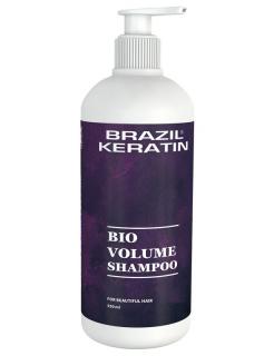 BRAZIL KERATIN Bio Shampoo Volume keratinový šampon pro větší objem vlasů 550ml