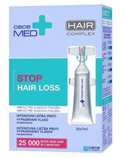 CECE MED Stop Hair Loss Ampoules 30x7ml - vlasové ampule proti vypadávání vlasů