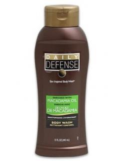 DAILY DEFENSE Macadamia Oil Body Wash 443ml - hydratační tělový šampon