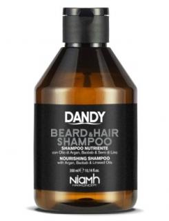 DANDY Beard And Hair Shampoo 300ml - Šampon na bradu, vousy a vlasy