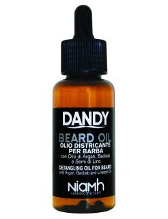 DANDY Beard Oil 70ml - Olej na bradku a vousy s arganovým olejem
