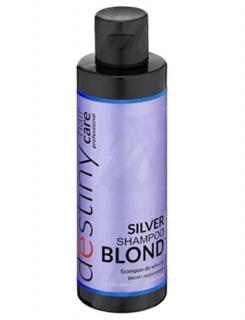 DESTIVII Hair Care Silver Shampoo 200ml - Šampon pro blond vlasy, neutralizuje žlutý odstín