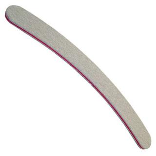 DUKO Pilníky Pilník na nehty prohlý (banán) 4x17,7cm - oboustranný 1hrubost
