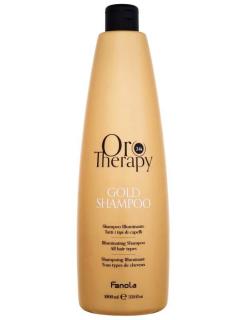FANOLA Oro Therapy 24K Gold Shampoo 1000ml - šampon s extraktem z růží a koloidním zlatem