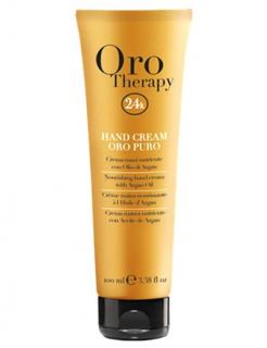 FANOLA Oro Therapy 24K Hand Cream Oro Puro 100ml - vyživující krém na ruce s arganovým olejem