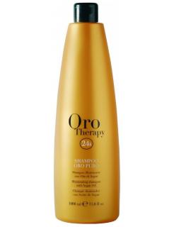 FANOLA Oro Therapy 24K Illuminating Shampoo 1000ml - šampon s arganovým olejem a keratinem