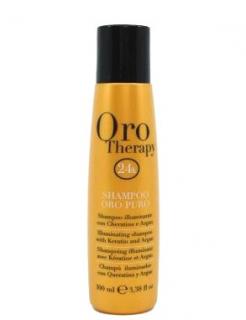 FANOLA Oro Therapy 24K Illuminating Shampoo 100ml - šampon s arganovým olejem a keratinem