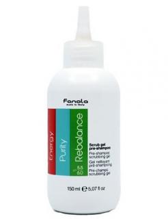 FANOLA Purity Pre-Shampoo Scrub Gel 150ml - peeling proti lupům a mastné pokožce