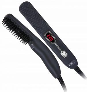 FOX Barber Brush IONIC profesionální elektrický žehlicí kartáč na vousy a vlasy