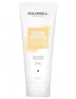 GOLDWELL Dualsenses Color Revive Conditioner 200ml - barevný kondicionér - Light Warm Blonde