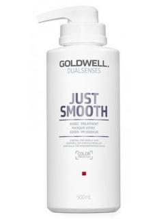 GOLDWELL Dualsenses Just Smooth 60sec Treatment 500ml - uhlazující maska pro krepaté vlasy