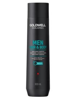 GOLDWELL Dualsenses Men Hair And Body Shampoo 300ml - šampon a sprchový gel pro muže