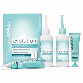 GOLDWELL Evolution SET Typ 1 - šetrná trvalá pro jemné nebo barvené vlasy