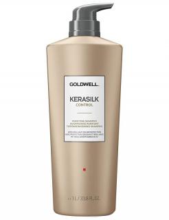 GOLDWELL Kerasilk Purifying Control Shampoo 1000ml - šampon pro suché a krepaté vlasy