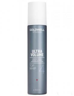GOLDWELL Ultra Volume Top Whip 300ml - extra silně tužící objemové pěnové tužidlo