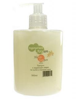 HELEN Argan Šampon s arganovým olejem na suché a barvené vlasy 500ml