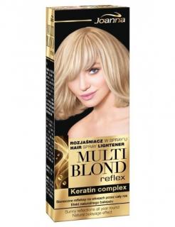 JOANNA Multi Blond Reflex Keratin Complex - zesvětlovač na vlasy ve spreji s keratinem