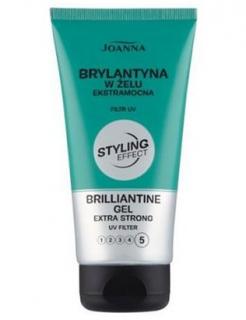 JOANNA Styling Effect Gel Brilliantine 150g - Brilantina gel pro lesk a silné zpevnění