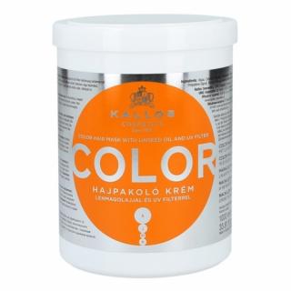 KALLOS KJMN Color Hair Mask 1000ml - maska na barvené a poškozené vlasy