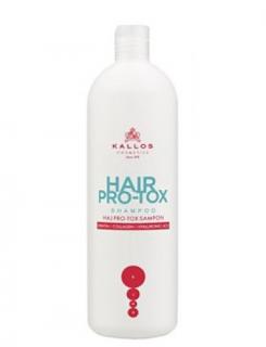 KALLOS KJMN Hair Pro-Tox Shampoo 500ml - šampon s keratinem a a kyselinou Hyaluronovou