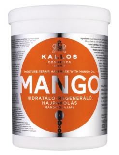 KALLOS KJMN Mango Mask 1000ml - maska na poškozené a suché vlasy