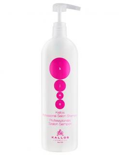 KALLOS KJMN Professional Salon Shampoo 1000ml - profi šampon s keratinem pro salony