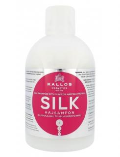 KALLOS KJMN Silk Shampoo 1000ml - regenerační hedvábný šampon na zničené vlasy