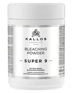 KALLOS KJMN SUPER 9 Bleaching Powder 500g - melír, zesvětlovač vlasů až o 9 odstínů