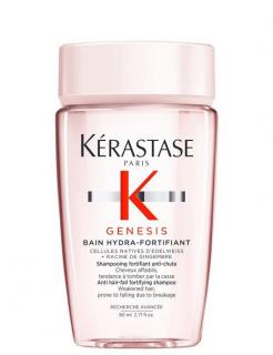 KÉRASTASE Genesis Bain Hydra-Fortifiant Shampoo 80ml - šampon proti padání pro jemné a mastné vlasy