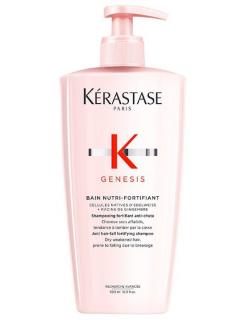 KÉRASTASE Genesis Bain Nutri-Fortifiant Shampoo 500ml - šampon proti padání pro suché vlasy