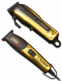 KIEPE Professional Golden Combo - set profi střihacích strojků Rivale + Zero Estremo Pro